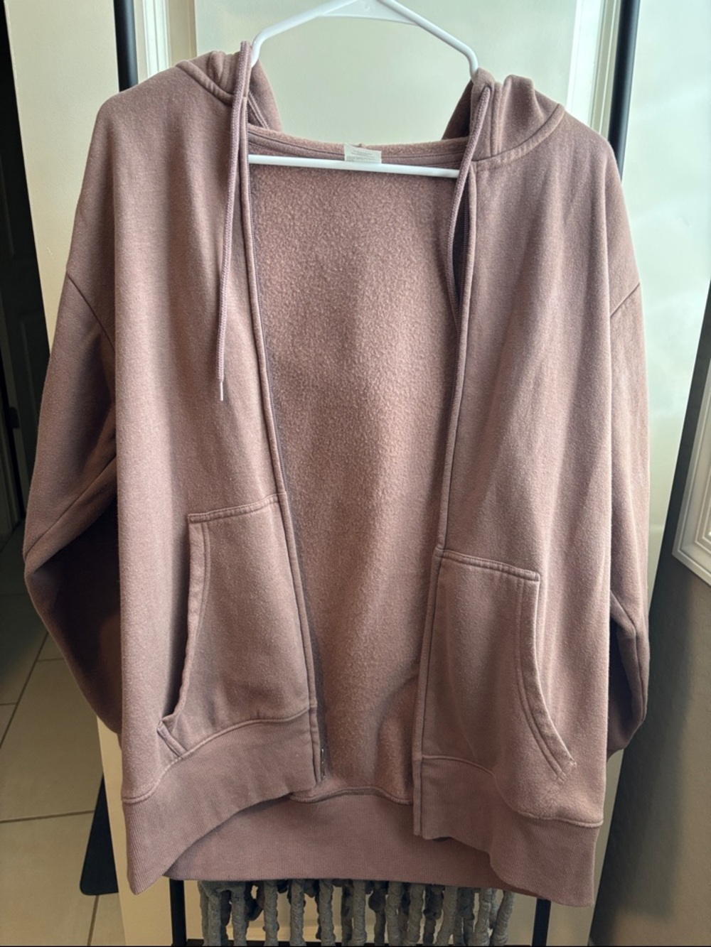 No Boundaries Oversized Full Zip Hoodie